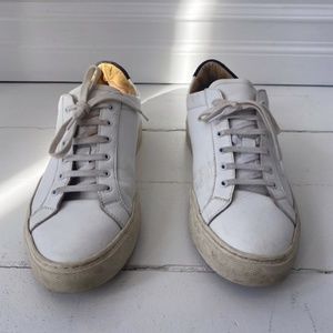 COMMON PROJECTS Retro Low Top Sneaker: SZ 40